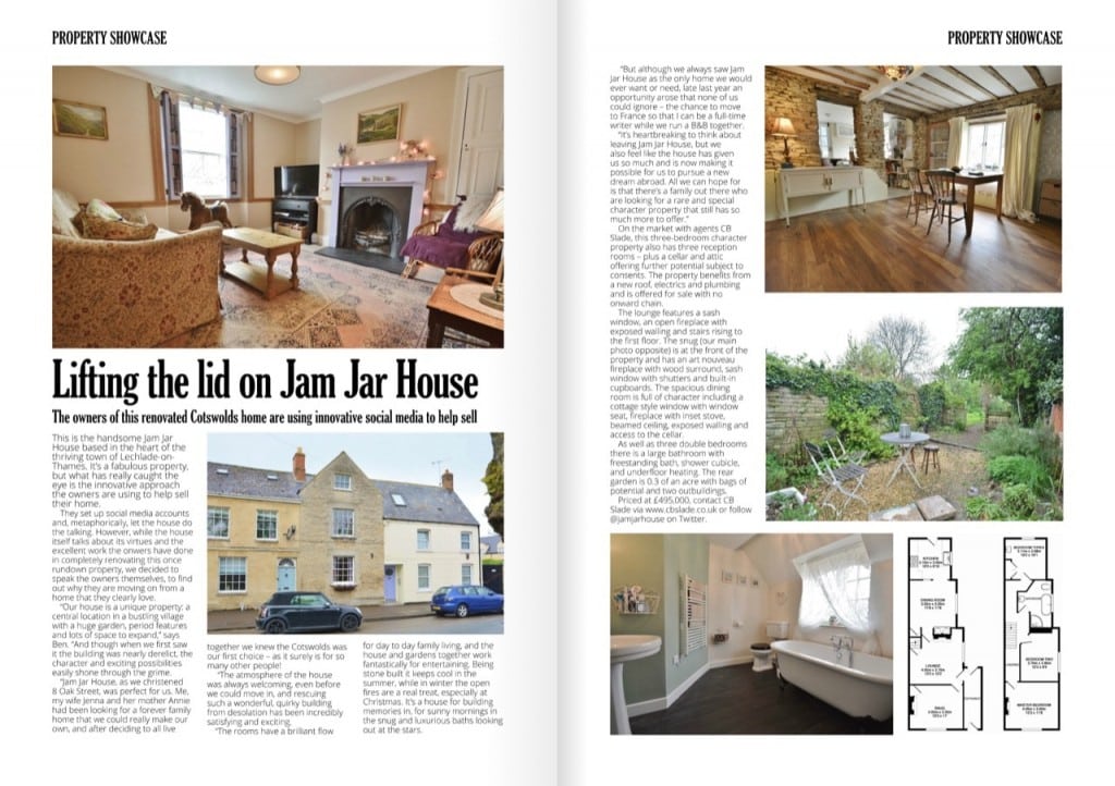 Cotswold Property Inside July 2016 Jam Jar Joy