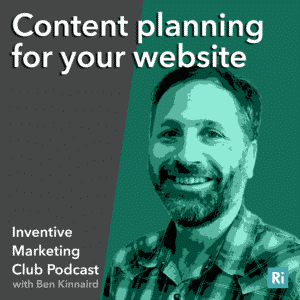 IMC Podcast #6 Content planning for your website