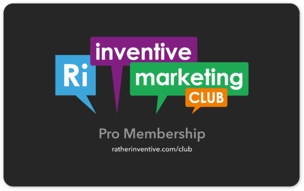 Inventive Marketing Club Pro Membership card