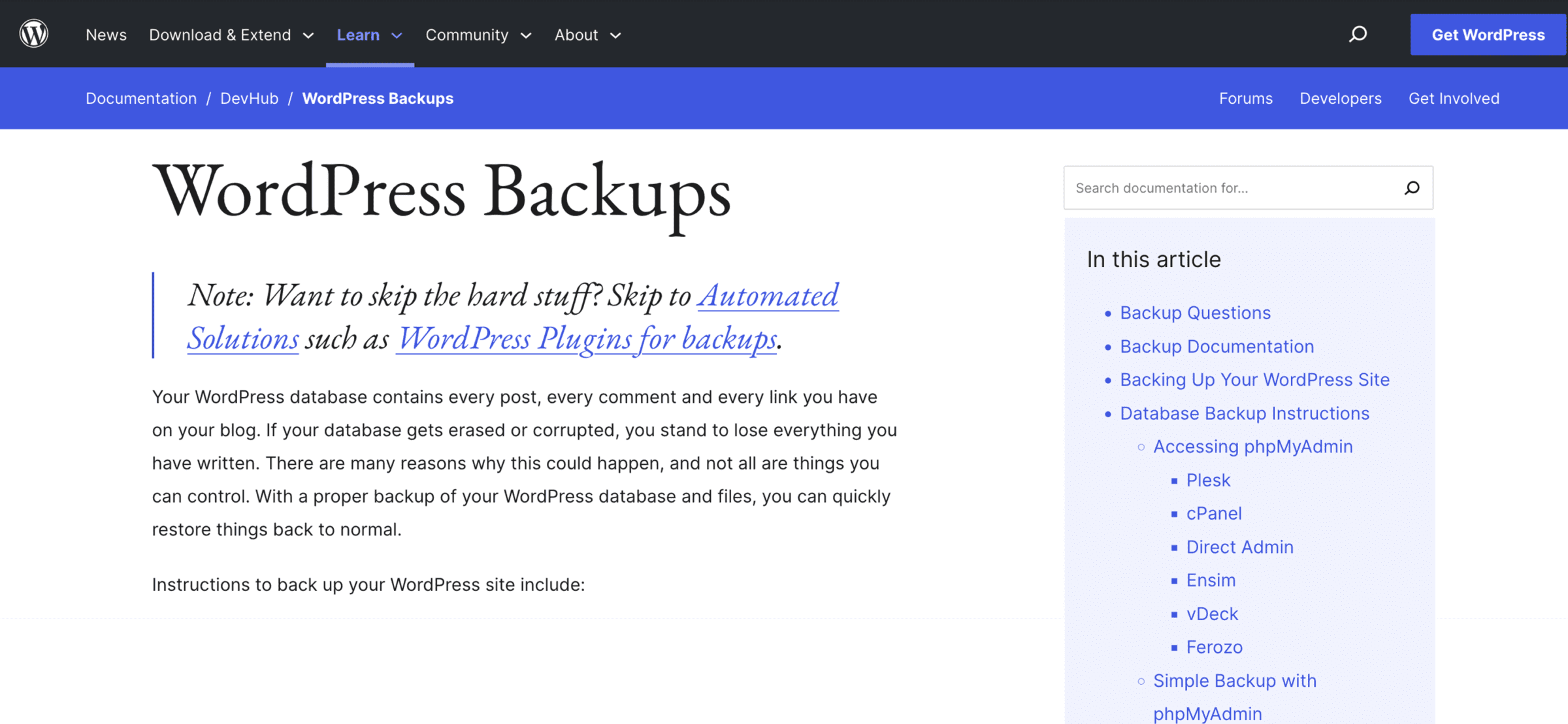How to Backup a WordPress Website A Step by Step Guide
