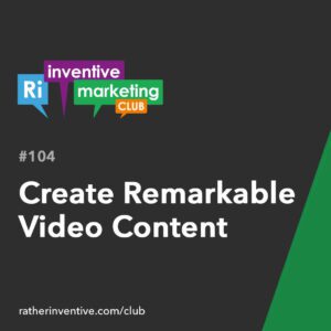 IMC104 Create Remarkable Video Content thumb