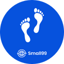 Small 99. Footprints symbol