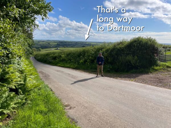 Dartmoor walk5 A long way to Dartmoor